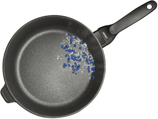 Risoli Blackplus Pan made of Cast Aluminum with Stone Coating Black 28cm