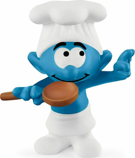 Schleich-S Miniature Toy Cook Smurfs for 3+ Years Old 5cm (Various Designs/Assortments of Designs) 1pc