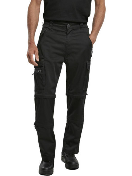 Savannah Trousers Cargo in Loose Fit Black