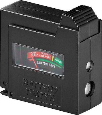 Goobay 54020 Analog Battery Tester with Battery Size Adjustment Lever