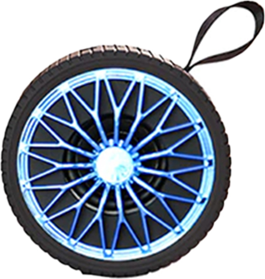 NB-101 Ηχείο Bluetooth 5W με Ραδιόφωνο Μαύρο/Μπλε | Skroutz.gr