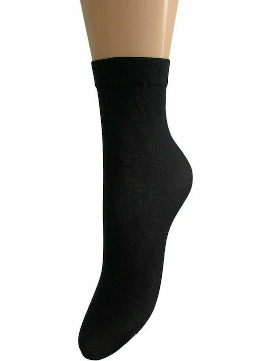 IDER Γυναικεία Καλτσάκια 40 Den 2Pack Μαύρα