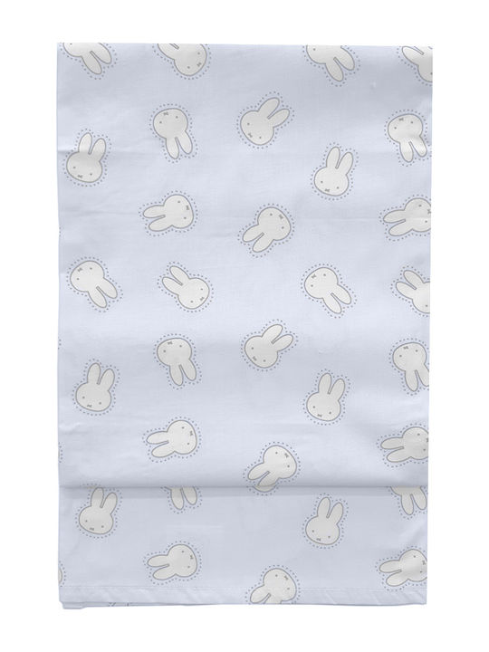 Miffy Decke Zum Einwickeln Hellblau 80x80cm