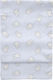 Miffy Swaddle Wrap Light Blue 80x80cm.