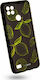 Egoboo Mat Back Cover Σιλικόνης Lemons Fluo (Re...