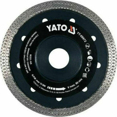 Yato Διαμαντόδισκος Πλακιδίων Disc de tăiere Lemn 125mm 1buc