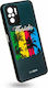 Egoboo Glass Back Cover Σιλικόνης Πολύχρωμο (Re...