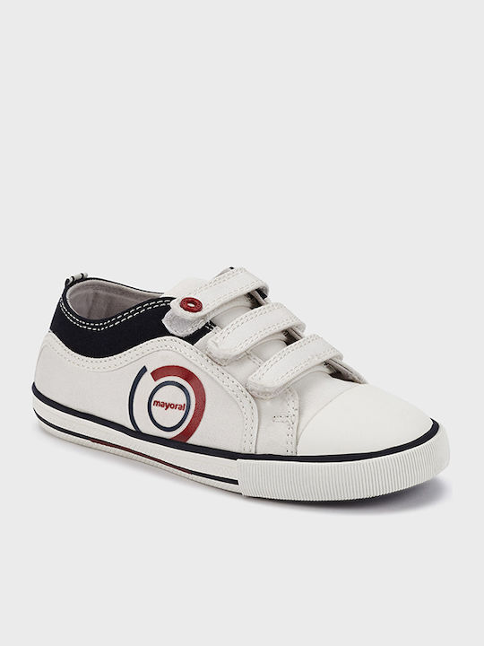 Mayoral Kids Sneakers with Scratch White