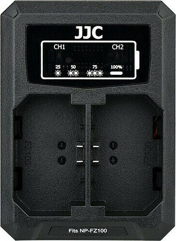 JJC Dublu Încărcător de baterii DCH-NPFZ100 Compatibil cu Sony