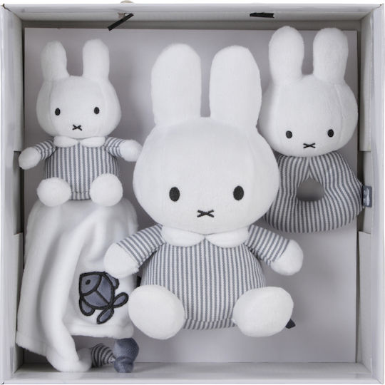 Baby Oliver Σετ Δώρου για Μωρά Miffy Fun At Sea Grey για 0-3 μηνών 3τμχ