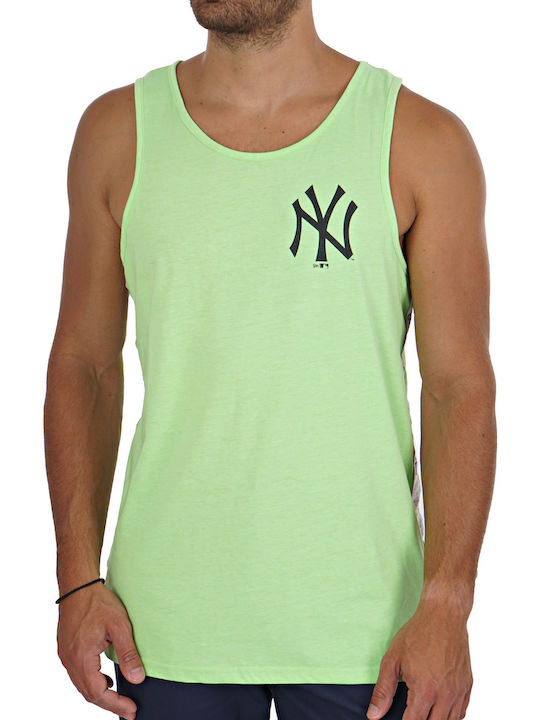 New Era New York Yankees Ανδρική Μπλούζα Αμάνικη Πράσινη