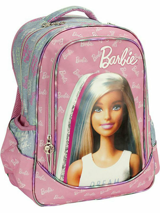 Gim Barbie School Bag Backpack Elementary, Elementary in Pink color 27lt