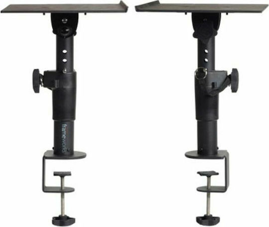 Gator Frameworks Speaker Stands Clamp-On in Black Color