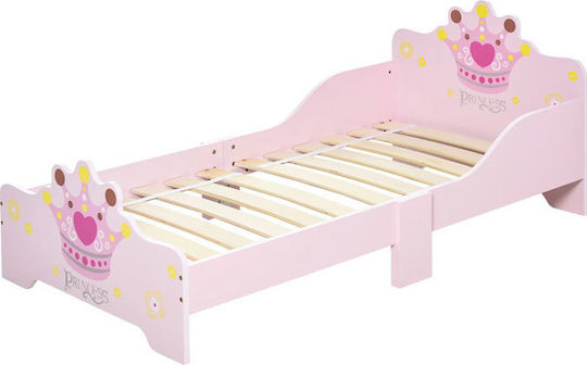 Princess Pat pentru Copii Single Roz pentru Saltea 70x140cm