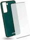 Egoboo Rubber Back Cover Silicone Green (Galaxy...