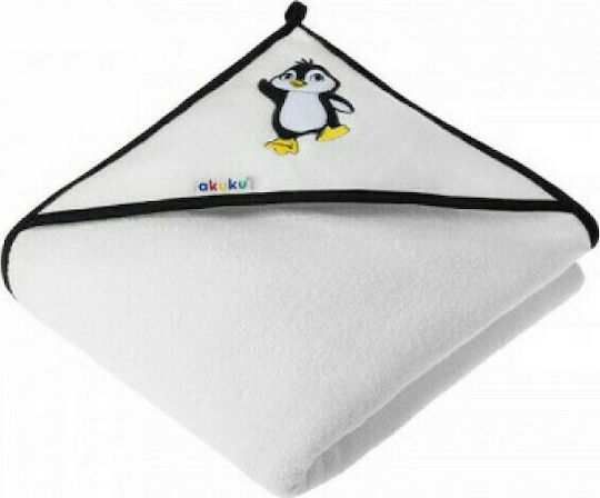 Akuku Kapuzen Pinguin Weiß