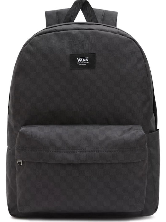 Vans Old Skool Check School Bag Backpack Junior High-High School in Black color 22lt