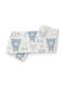 Kikka Boo Bear Muslin Swaddle Wrap Blue 120x120cm.