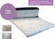 Douceur Ανώστρωμα Firm 7 Zones Μονό Latex 80x200x6.5εκ.