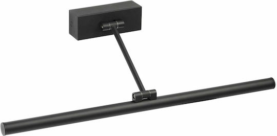 Faro Barcelona Modern Lumină de Perete cu LED Integrat și Lumină Alb Cald Negru 45x22.4cm
