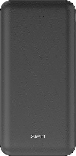 Xipin PX102 Power Bank 10000mAh 18W με 2 Θύρες USB-A Quick Charge 2.0 / Quick Charge 3.0 Μαύρο