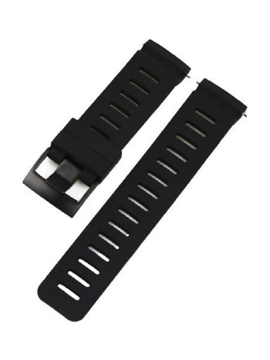 Silicone strap for SUUNTO D5 ,Dive Computer,BLACK,24mm.