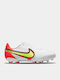 Tiempo Legend 9 Pro FG FG Ghete De Fotbal Pentru Copii Cu Crampoane Albe