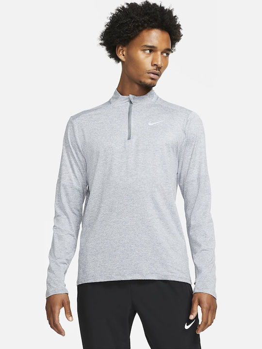 Dri-FIT Element Dri-Fit Αθλητικό T-shirt Γκρι