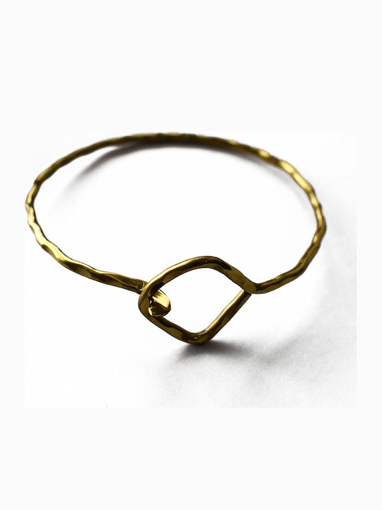 Ble Resort Collection Women's Bracelet Handcuffs Gold Plated