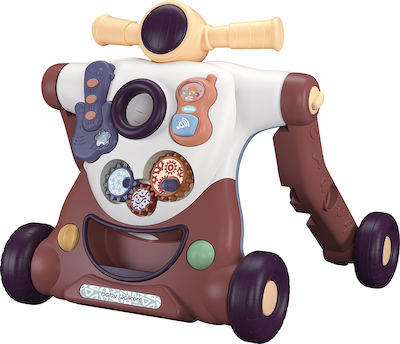 Kikka Boo Walker & Scooter Robo Baby Walker for 12++ Months Brown