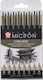 Sakura Pigma Micron Design Markers 0.2mm Black 8pcs
