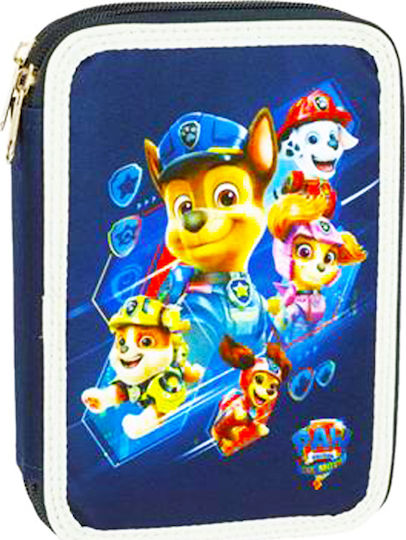 Gim Paw Patrol Movie Pencil Case Full with 2 Compartments Blue