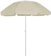 vidaXL Folding Beach Umbrella Diameter 3m with UV Protection Yellow vidaXL