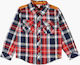 Boboli Kids Checked Shirt Multicolour