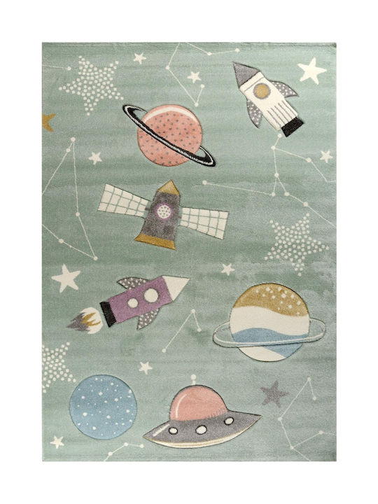 Tzikas Carpets 40088-040 Kids Rug Nori Albastru deschis 133x190cm Thickness 13mm 263-0-252-40088-040