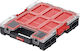 Qbrick QBrick System One Tool Compartment Organiser 6 Slot with Removable Box Red 36.5x36.5x7.7cm