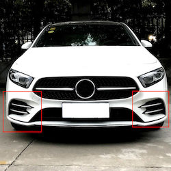 Τριμ Προφυλακτήρα Εμπρός Χρωμίου για Mercedes-Benz A-Class W177 18+ Σετ 4 Τεμ