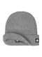 Element Ribbed Beanie Cap Gray