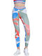 BodyTalk 1212-908206 Ausbildung Frauen Lang Leggings Hochgeschnitten Blue Jasmin 1212-908206-00439