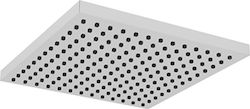 Ottone Meloda Platz Duschkopf 20x20cm