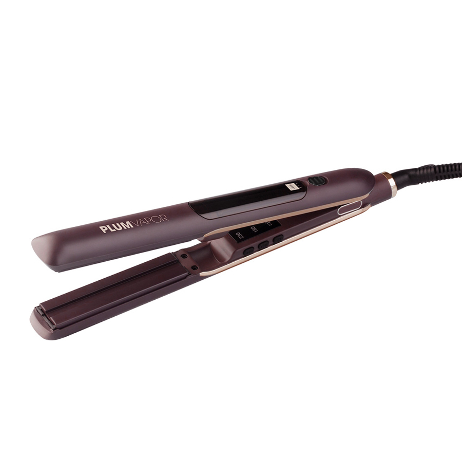 Labor Pro Plum Vapor 8735115 Hair Straightener with Steam and