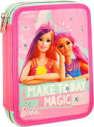 Gim Barbie Pencil Case Full with 2 Compartments...