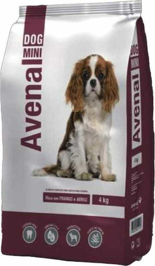 Avenal Adult Small 4kg Dry Food for Adult Small Breed Dogs with Chicken
