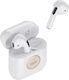 Yison T8 Earbud Bluetooth Handsfree Earphones with Charging Case Whitά