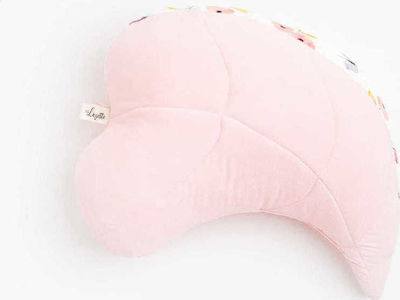 Nursing Pillow Leaf Pink 50cm