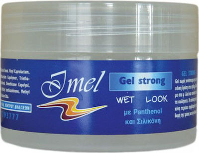 Imel Wet Look with Panthenol & Silicone Strong Hair Gel 250ml