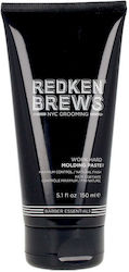 Redken Κρέμα Μαλλιών Brews NYC Groooming Work Hard Molding Paste für Styling mit starkem Halt 150ml