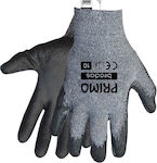 Bradas Primo Νο10 Γάντια Εργασίας Νιτριλίου Γκρι