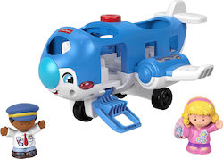 Fisher Price Превозно средство Little People Αεροπλάνο със светлина за 12++ Месеца