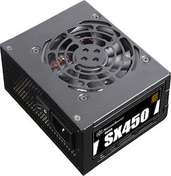 Silverstone SX450-B 450W Black Computer Power Supply Full Modular 80 Plus Bronze